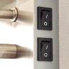 Wiby Applique LED Nichel opaco, 2-Luci