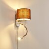 Wiby Applique LED Nichel opaco, 2-Luci