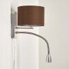 Wiby Applique LED Nichel opaco, 2-Luci