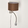 Wiby Applique LED Nichel opaco, 2-Luci