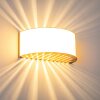 PESARO Applique Nichel opaco, 1-Luce