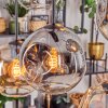Ripoll Lampadario a sospensione, Lampada a sfera, Lampada a sospensione Ambrato, Chiaro, Grigio fumo, 6-Luci