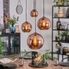 Koyoto Lampadario a sospensione, Lampada a sfera, Lampada a sospensione a cluster Ramato, 4-Luci
