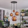 Koyoto Lampadario a sospensione, Lampada a sfera, Lampada a sospensione a cluster Ramato, 4-Luci