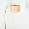 Cavaca Lampada da terra Cromo, Nero, 1-Luce