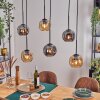 Ripoll Lampadario a sospensione, Lampada a sfera, Lampada a sospensione Ambrato, Grigio fumo, 6-Luci