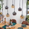Ripoll Lampadario a sospensione, Lampada a sfera, Lampada a sospensione Ambrato, Grigio fumo, 6-Luci