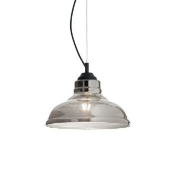 Ideal Lux BISTRO Lampadario a sospensione Nero, 1-Luce