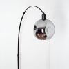 Ripoll Lampada a sfera, Lampada da terra Nero, 1-Luce