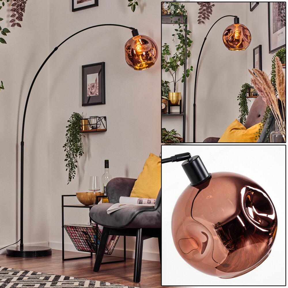Ripoll Lampada a sfera, Lampada da terra Nero, 1-Luce main product photo