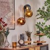Ripoll Lampada a sfera, Applique Blu, Oro, Ramato, 3-Luci