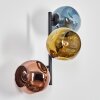 Ripoll Lampada a sfera, Applique Blu, Oro, Ramato, 3-Luci