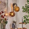 Ripoll Lampada a sfera, Applique Oro, Ramato, Grigio fumo, 3-Luci