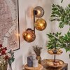 Ripoll Lampada a sfera, Applique Oro, Ramato, Grigio fumo, 3-Luci