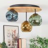 Ripoll Plafoniera, Lampada a sfera Écru, Nero, 3-Luci