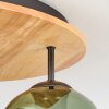Ripoll Plafoniera, Lampada a sfera Écru, Nero, 3-Luci