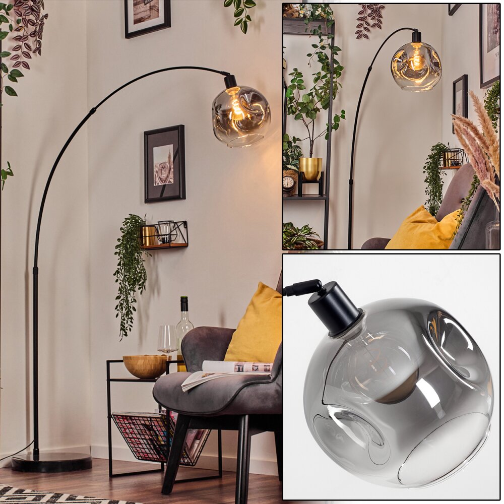Ripoll Lampada a sfera, Lampada da terra Nero, 1-Luce main product photo