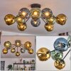 Ripoll Plafoniera, Lampada a sfera Blu, Oro, Verde, 10-Luci