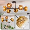 Koyoto Plafoniera, Lampada a sfera 78 cm Oro, Chiaro, 6-Luci