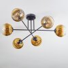 Koyoto Plafoniera, Lampada a sfera 78 cm Oro, Chiaro, 6-Luci