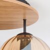 Koyoto Plafoniera, Lampada a sfera Écru, Nero, 3-Luci