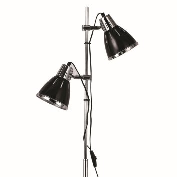 Ideal Lux ELVIS Lampada da terra Nero, 2-Luci