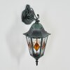 Hongkong Lampada da parete per esterno, Applique Verde, Nero, 1-Luce