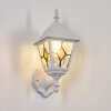 Naofe Lampada da parete per esterno, Applique Bianco, 1-Luce