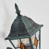 Naofe Lampada da parete per esterno, Applique Verde, Nero, 1-Luce