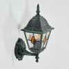 Naofe Lampada da parete per esterno, Applique Verde, Nero, 1-Luce