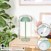 Laken Lampada da tavolo per esterno, Illuminazione bagno, Lampada da tavolo LED Verde, 1-Luce