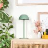 Laken Lampada da tavolo per esterno, Illuminazione bagno, Lampada da tavolo LED Verde, 1-Luce