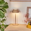 Laken Lampada da tavolo per esterno, Illuminazione bagno, Lampada da tavolo LED Beige, 1-Luce