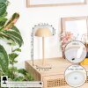 Laken Lampada da tavolo per esterno, Illuminazione bagno, Lampada da tavolo LED Beige, 1-Luce