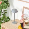 Laken Lampada da tavolo per esterno, Illuminazione bagno, Lampada da tavolo LED Grigio, 1-Luce