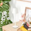 Salgadinho Lampada da tavolo per esterno, Lampada da tavolo LED Bianco, 1-Luce