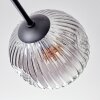 Ripoll Plafoniera, Lampada a sfera Oro, Chiaro, Ramato, Grigio fumo, 6-Luci