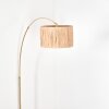 Granja Lampada da terra Ottone, Nero, 1-Luce