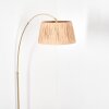 Granja Lampada da terra Ottone, Nero, 1-Luce