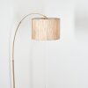 Bongal Lampada da terra Ottone, Nero, 1-Luce