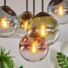 Gastor Plafoniera, Lampada a sfera 45 cm Blu, Verde, Chiaro, Ramato, 5-Luci