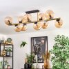 Gastor Plafoniera, Lampada a sfera Oro, Nero, 10-Luci