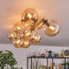 Gastor Plafoniera, Lampada a sfera Oro, Nero, 10-Luci