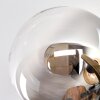 Gastor Plafoniera, Lampada a sfera Oro, Nero, 10-Luci