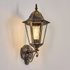 Hongkong Lampada da parete per esterno, Applique Oro, Nero, 1-Luce