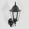 Hongkong Lampada da parete per esterno, Applique Nero, 1-Luce