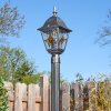 Naofe Lampione multibraccia, Illuminazione viale Nero, Argento, 1-Luce