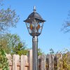 Naofe Lampione multibraccia, Illuminazione viale Nero, Argento, 1-Luce