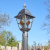 Naofe Lampione multibraccia, Illuminazione viale Nero, Argento, 1-Luce