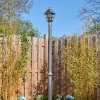 Naofe Lampione multibraccia, Illuminazione viale Nero, Argento, 1-Luce